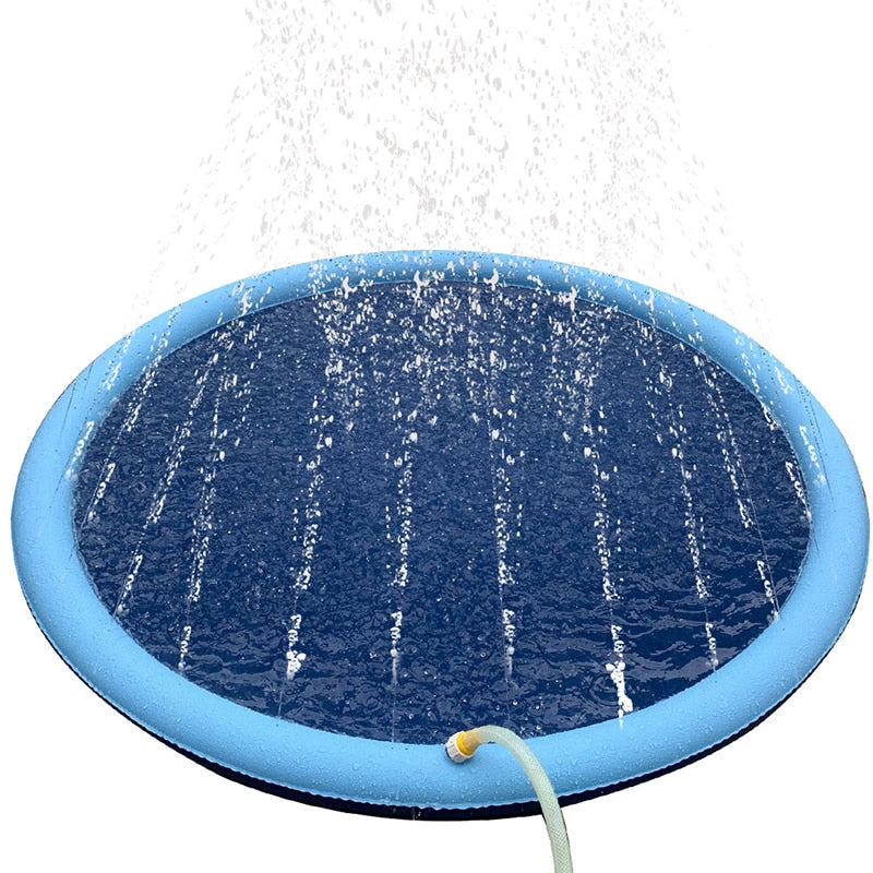 AquaPaws Hunde Schwimmbecken mit Wasserstrahl