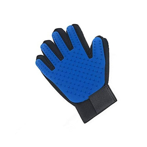 Fellpflege Handschuh Hund und Katze