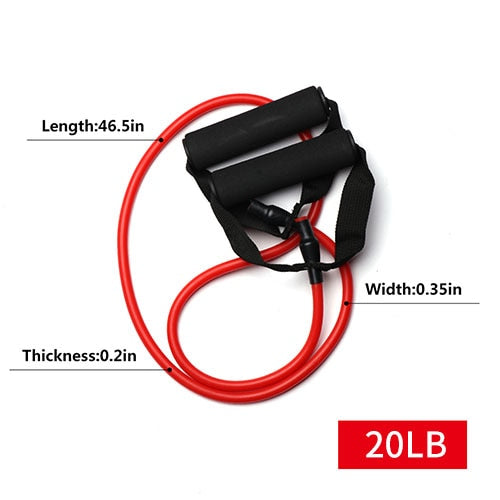 WorkOut Widerstandsbänder Set (inkl. kostenlosen Therabänder)