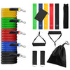 WorkOut Widerstandsbänder Set (inkl. kostenlosen Therabänder)