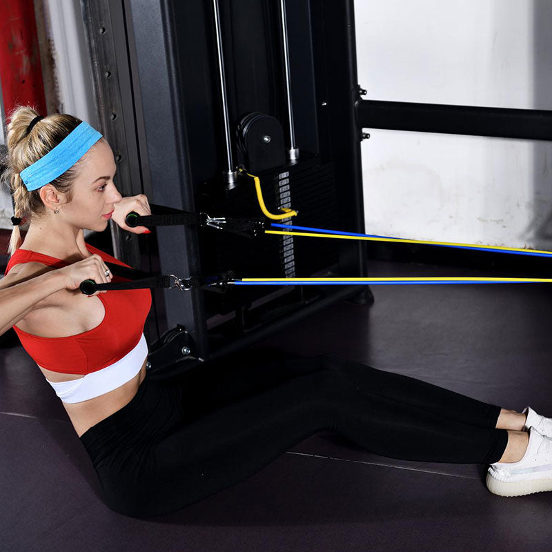 WorkOut Widerstandsbänder Set (inkl. kostenlosen Therabänder)