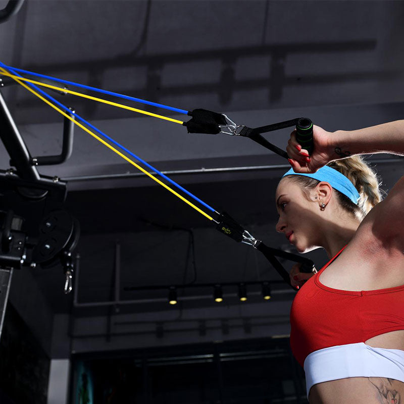 WorkOut Widerstandsbänder Set (inkl. kostenlosen Therabänder)